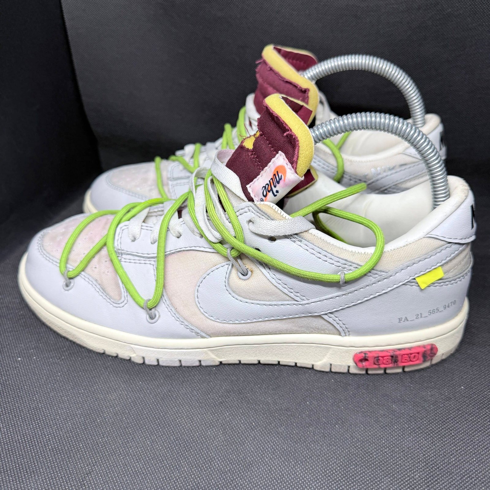 Nike Dunk Low Off-White Dear Summer Lot 03 of 50 - Talle 44 (US 10 / 28 CM) - Imagen 3