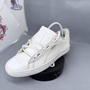 Puma Basket Heart Patent Blanco Mujer Talla 37