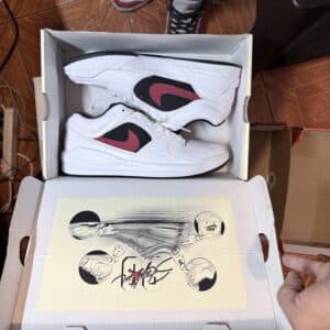 Jordan Stadium 90 White/Black/Gym Red Talla 42.5