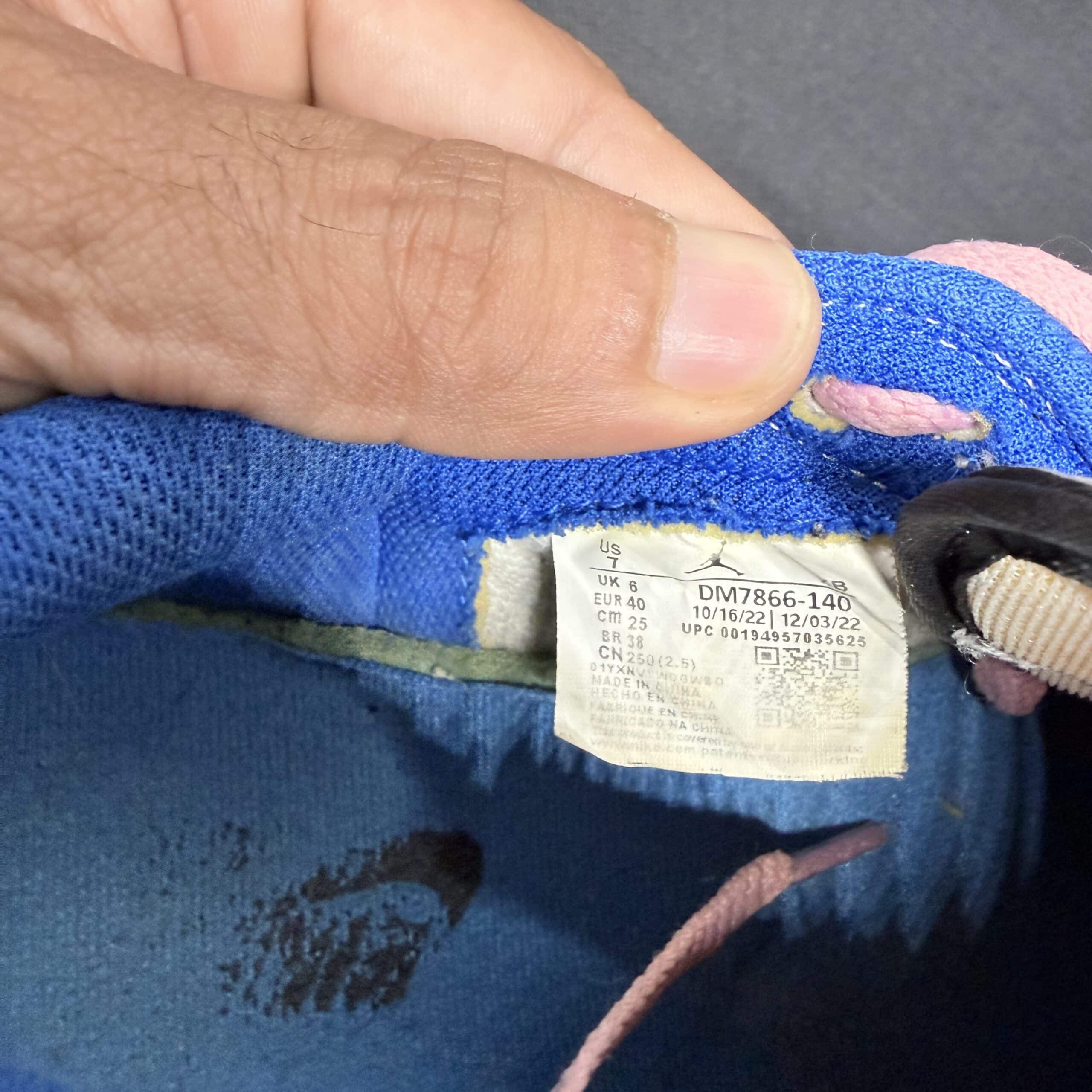 Jordan 1 Retro Low OG SP Fragment x Travis Scott Talla 40 - Imagen 8