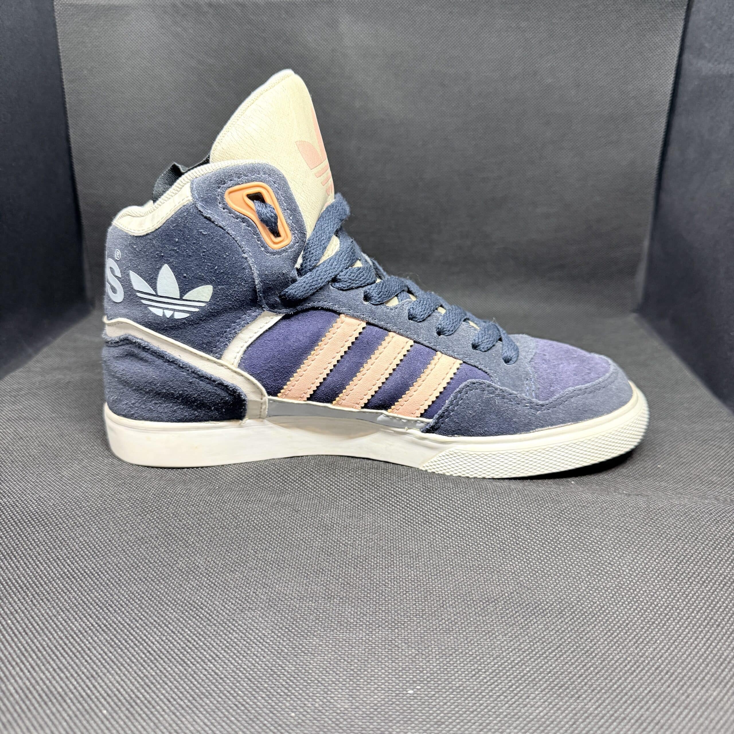 Adidas Extaball W Azul/Rosa High Top Talla 36