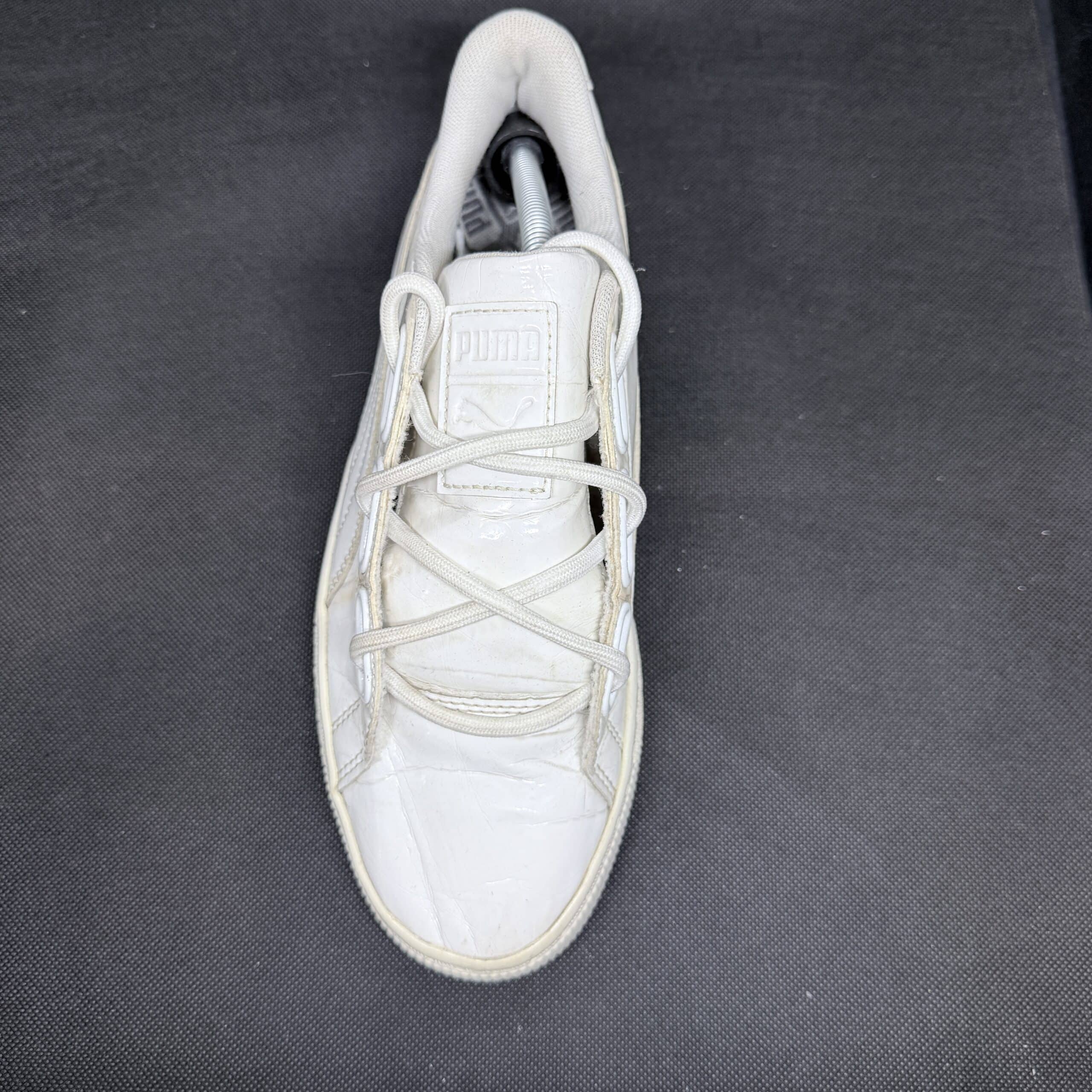 Puma Basket Heart Patent Blanco Mujer Talla 37 - Imagen 6