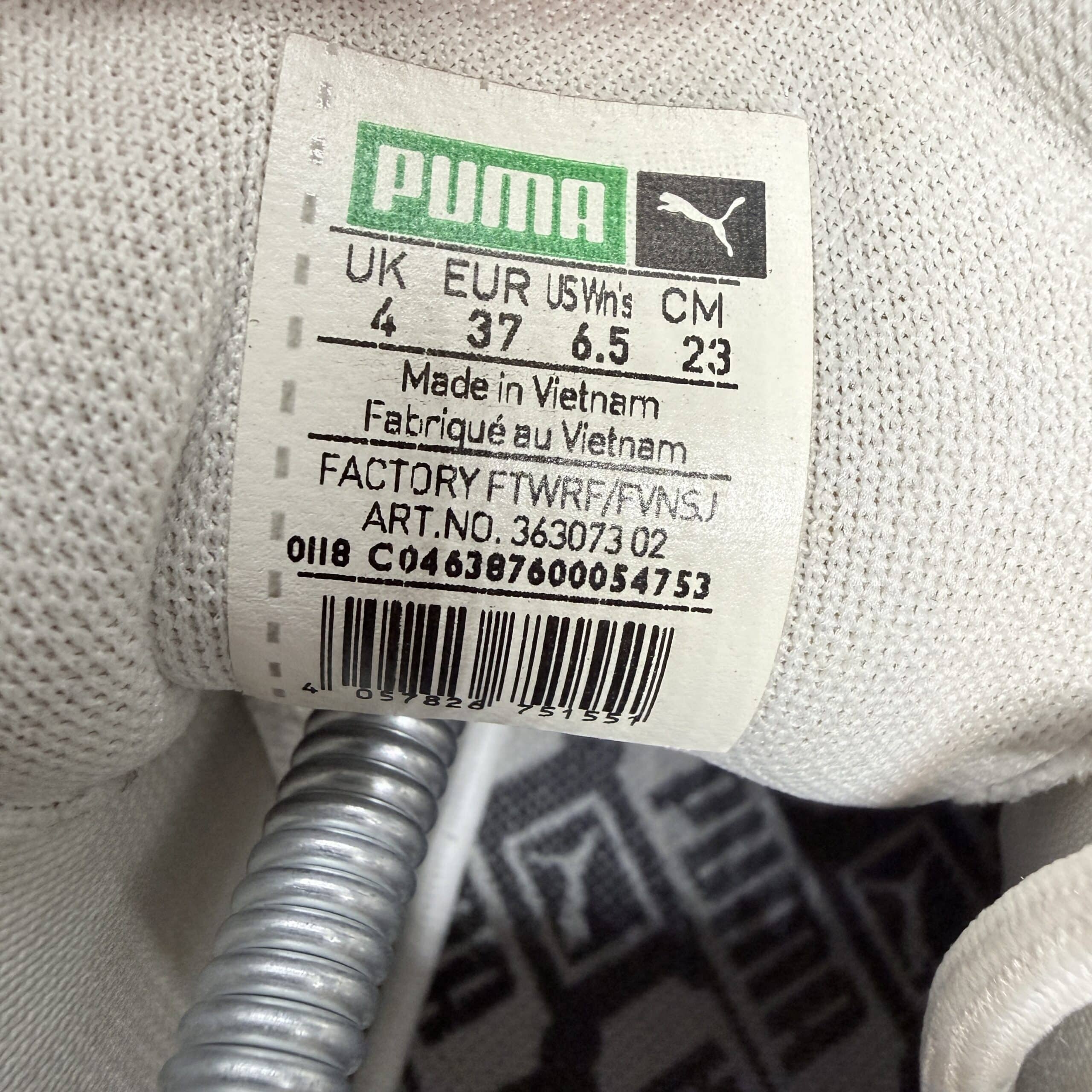 Puma Basket Heart Patent Blanco Mujer Talla 37 - Imagen 8