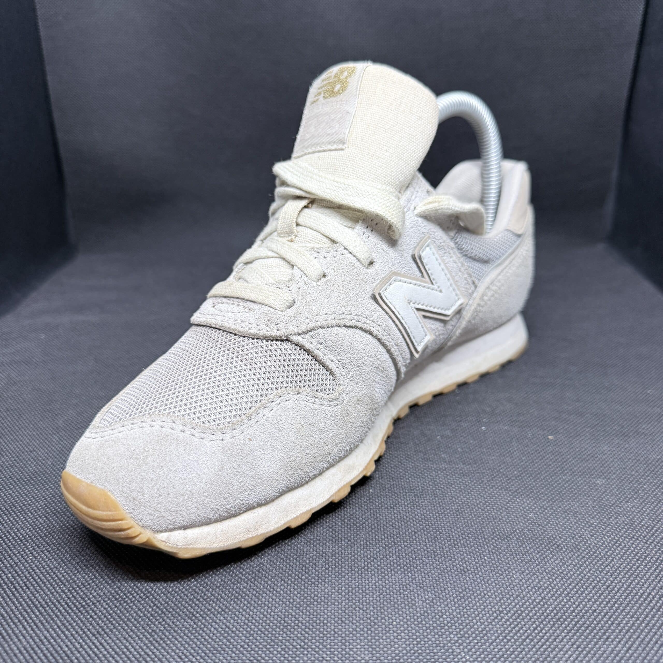 New Balance 373 v2 Mujer Gris/Rosa Talla 37 - Imagen 4