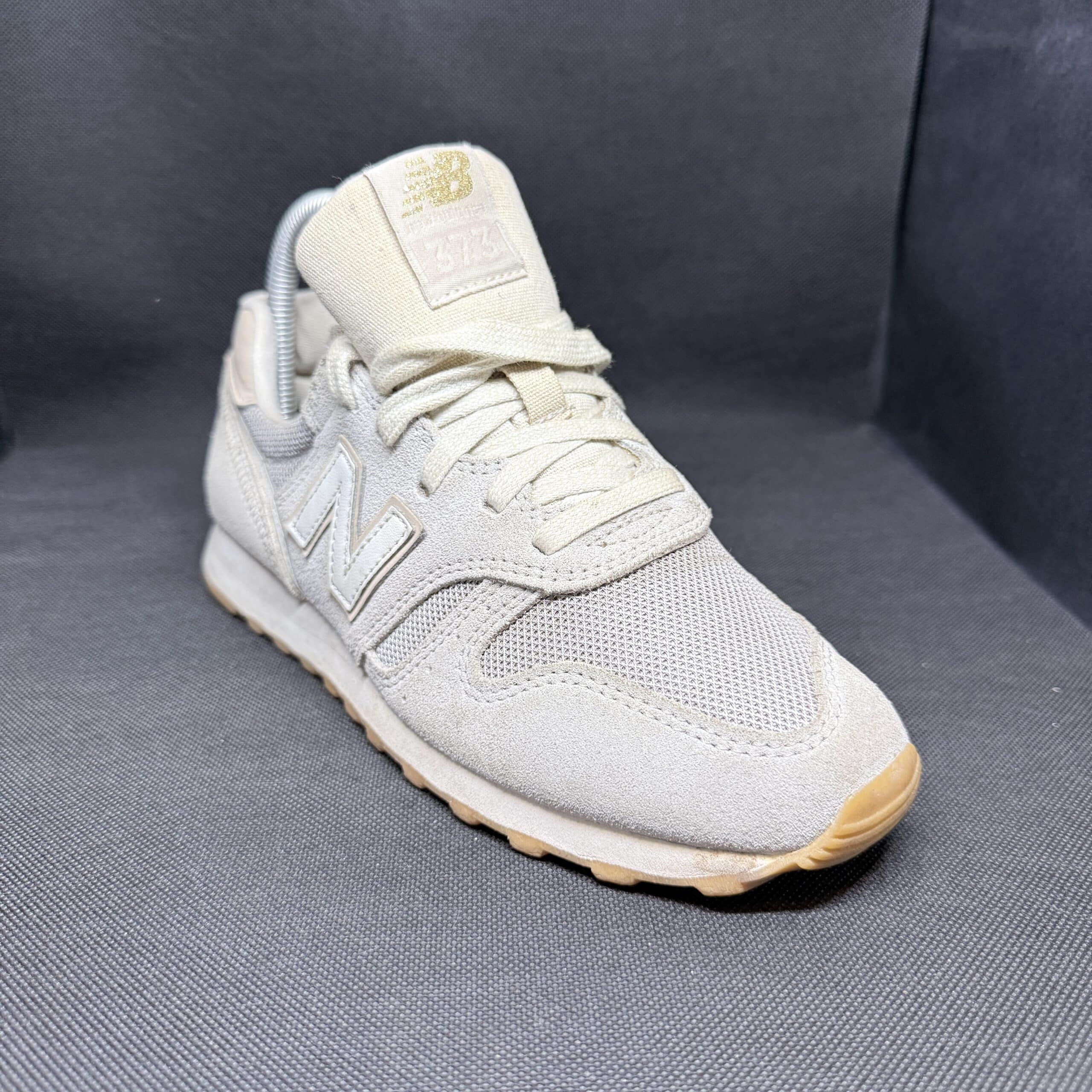 New Balance 373 v2 Mujer Gris/Rosa Talla 37 - Imagen 3