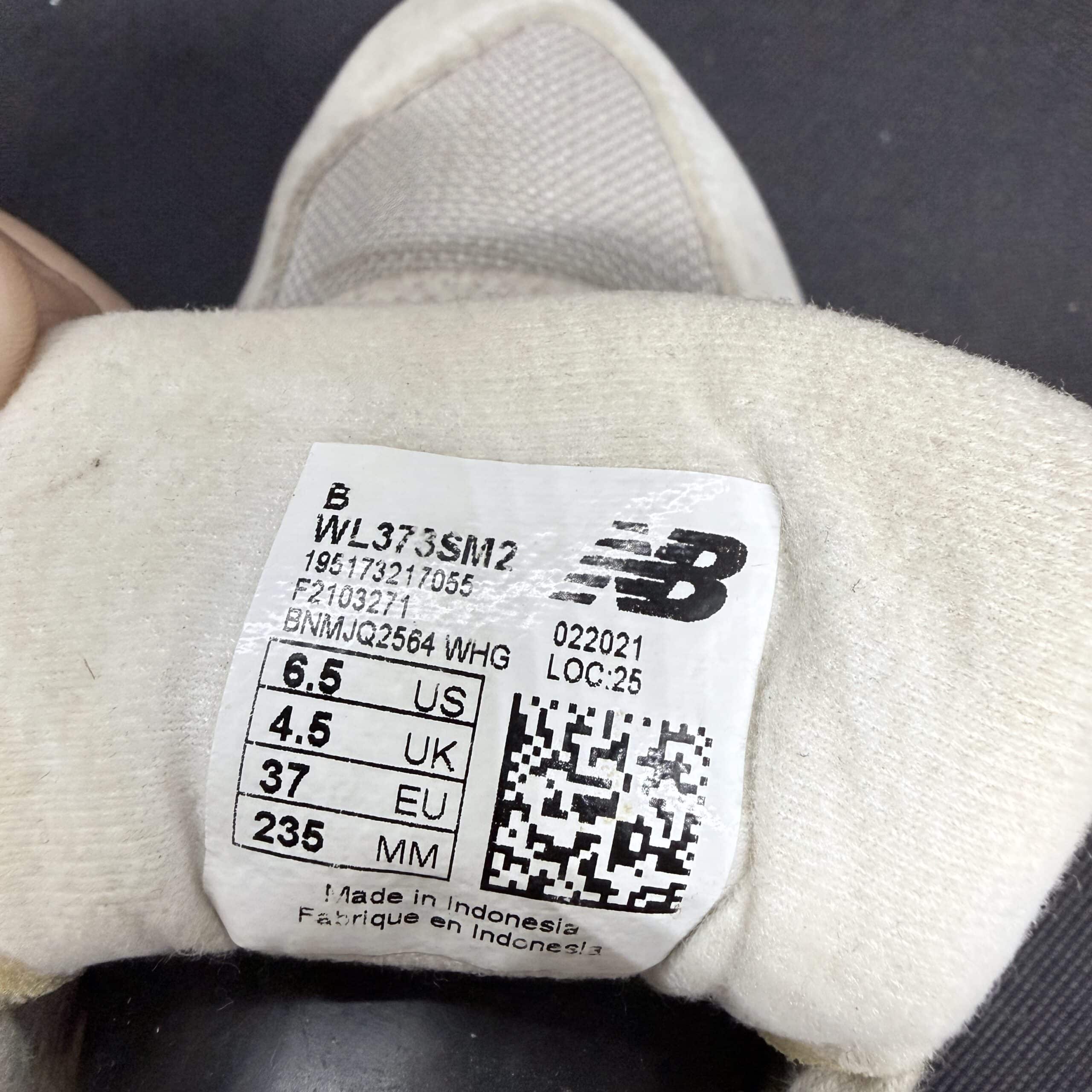 New Balance 373 v2 Mujer Gris/Rosa Talla 37 - Imagen 8
