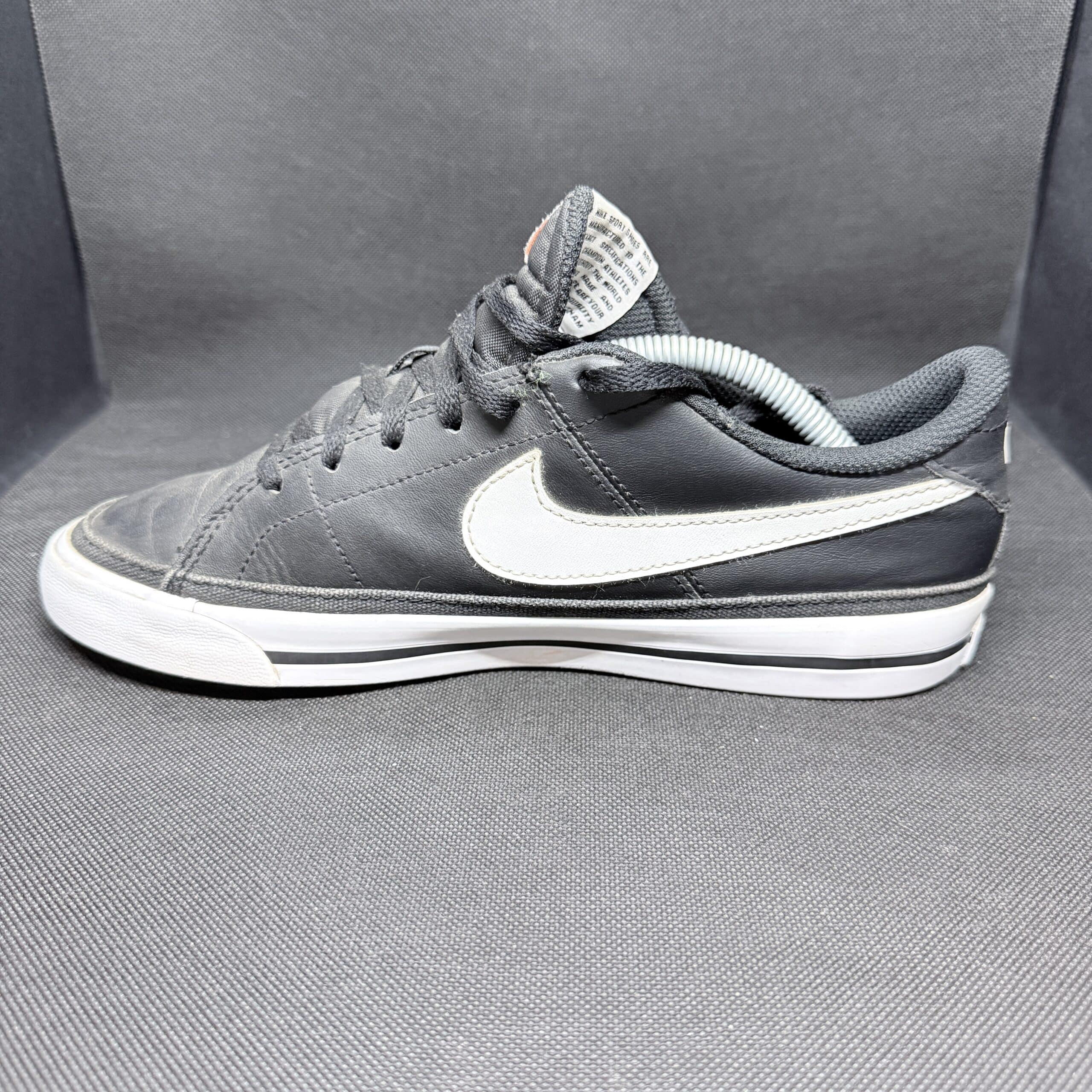 Nike Court Legacy Negro/Goma Niño Talla 37,5 - Imagen 4