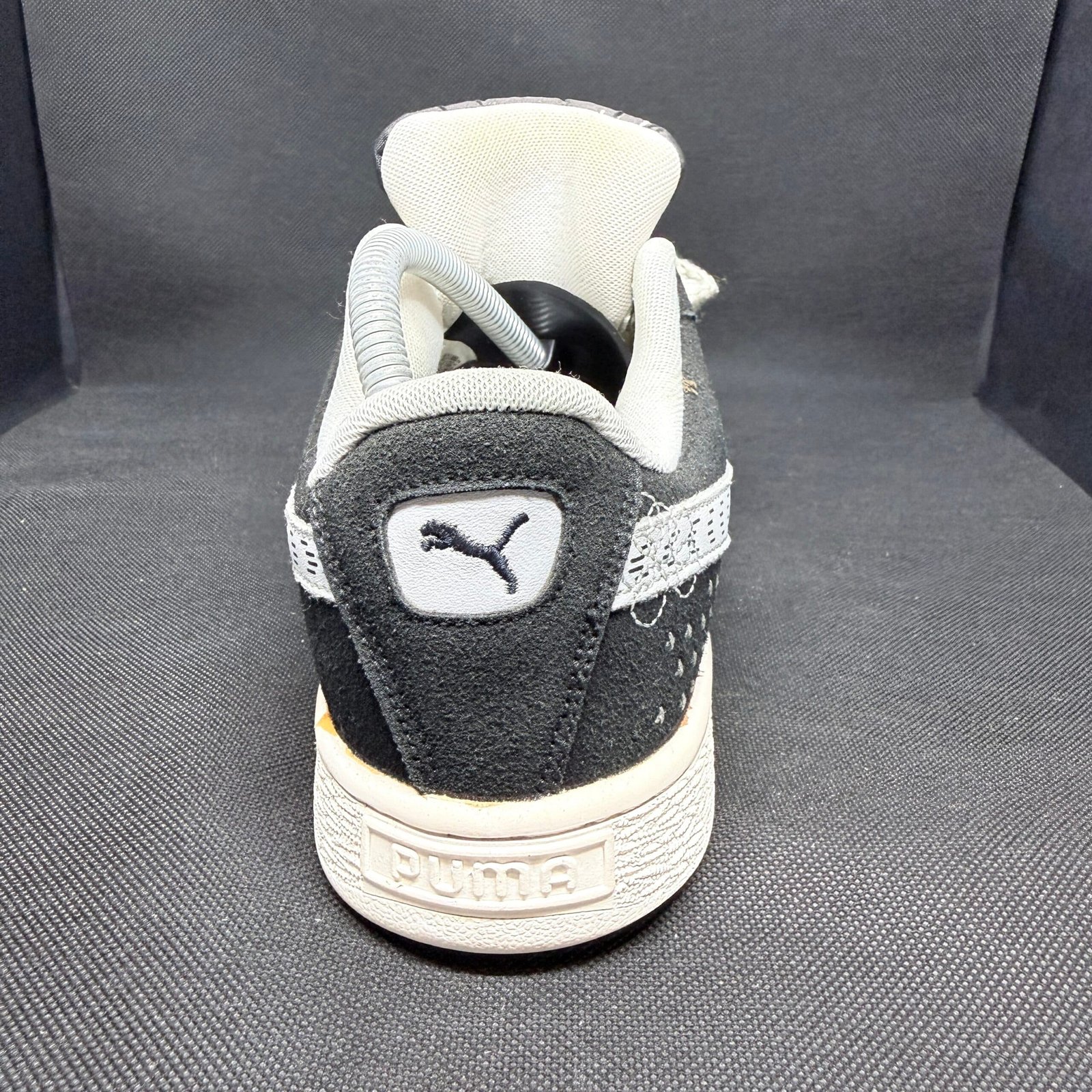 Puma Suede Low Negro/Gris Caña Baja Talla 41 - Imagen 6
