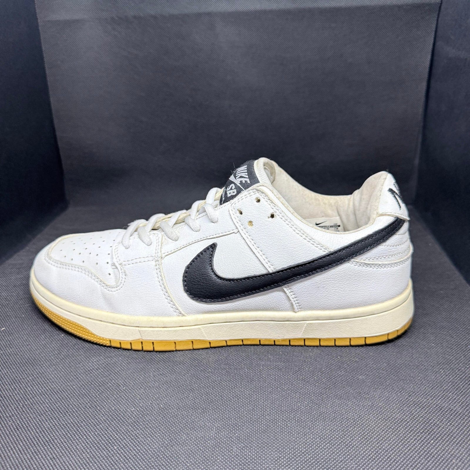 Nike Dunk Low White Black Gum - Talle 41 (US 8 / 25.5 CM) - Imagen 4