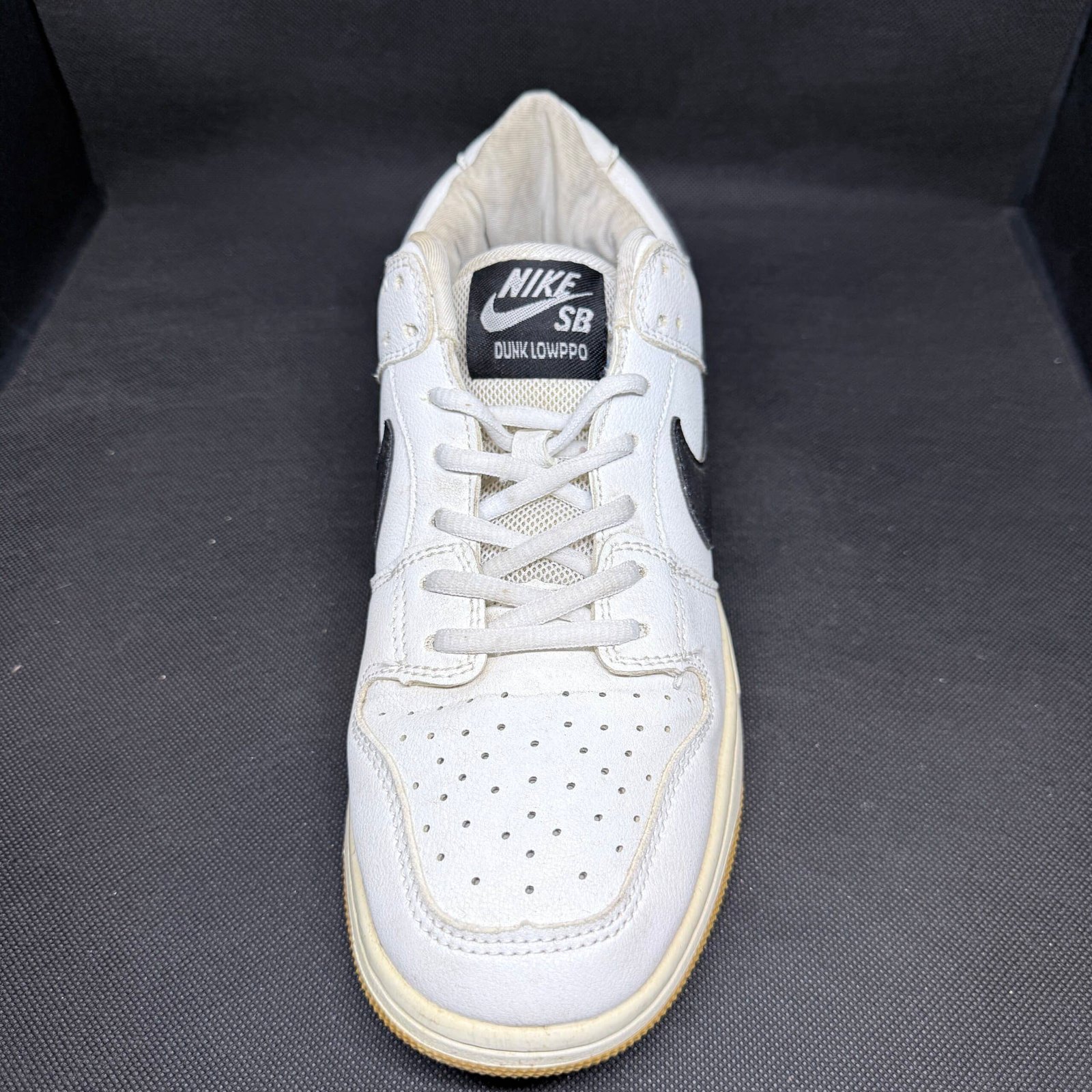 Nike Dunk Low White Black Gum - Talle 41 (US 8 / 25.5 CM) - Imagen 5