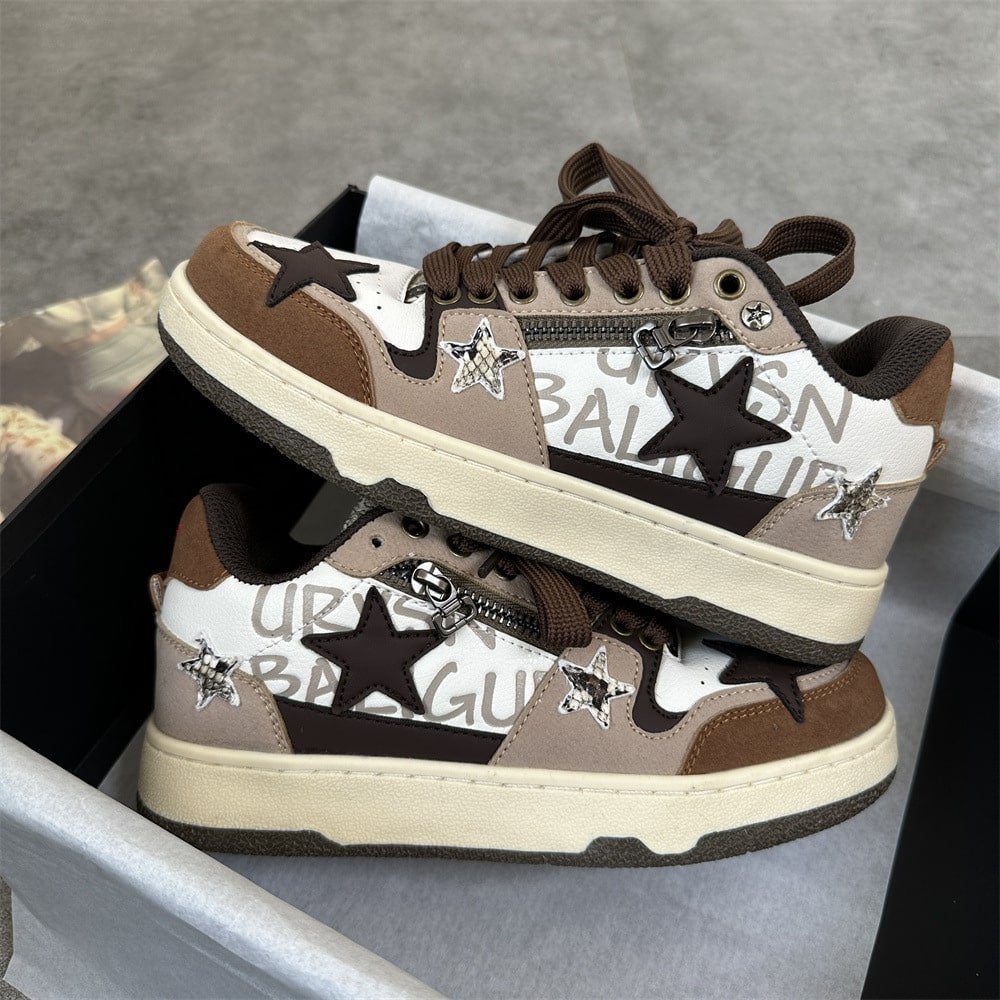Zapatillas bajas de diseño casual para mujer. - Imagen 2